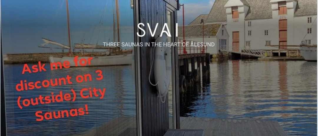 Penthouse By Brosundet, Free Parking Space Ålesund Εξωτερικό φωτογραφία